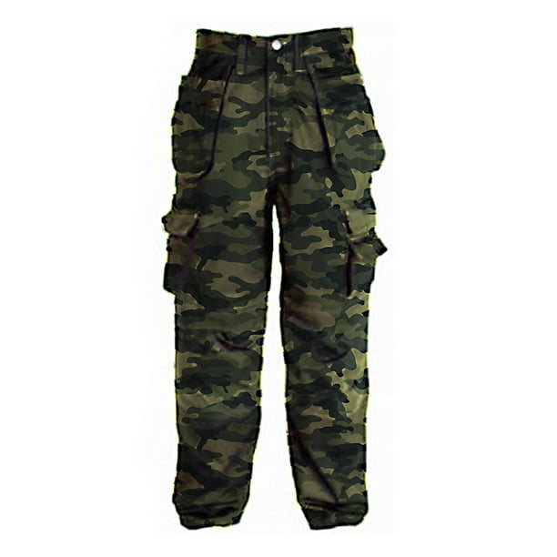 Fllay Mens Military Straight Leg Camouflage Print Cargo Pants with Multi Pocket Fllay Mens Military Straight Leg Camouflage Print Cargo Pants with Multi Pocket
